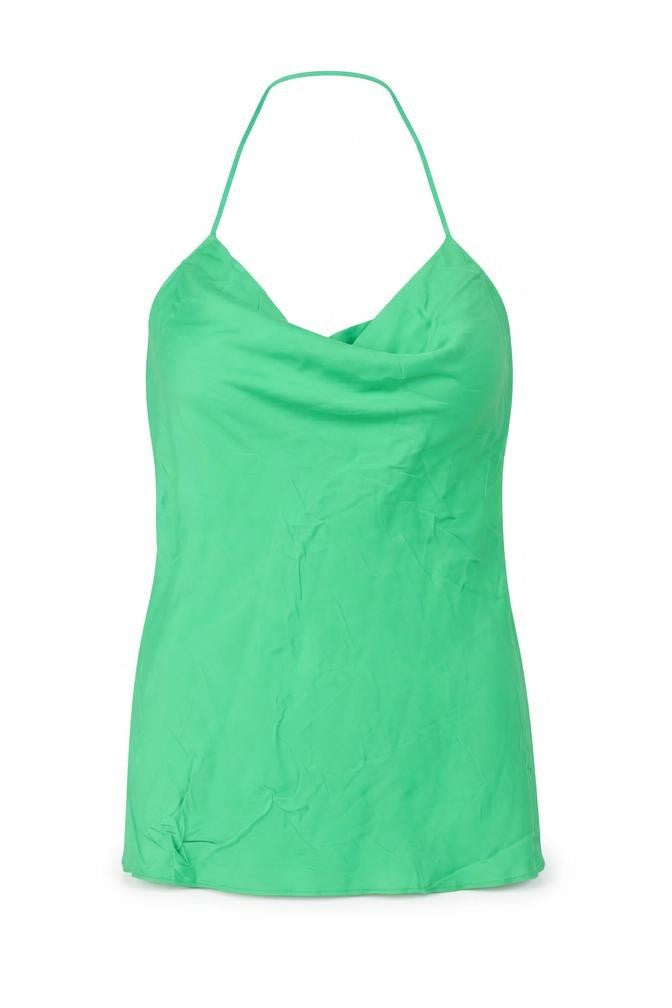 Zara Womens Green Viscose Mini Size XS Collared Pullover