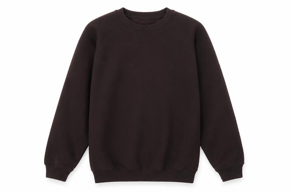 Sportex Boys Brown Cotton Pullover Sweatshirt Size 13 Years Pullover