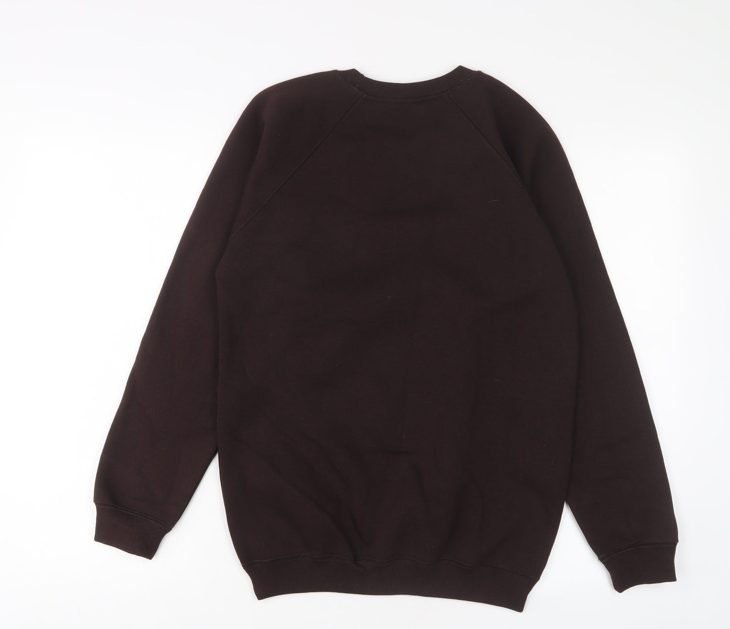 Sportex Boys Brown Cotton Pullover Sweatshirt Size 13 Years Pullover