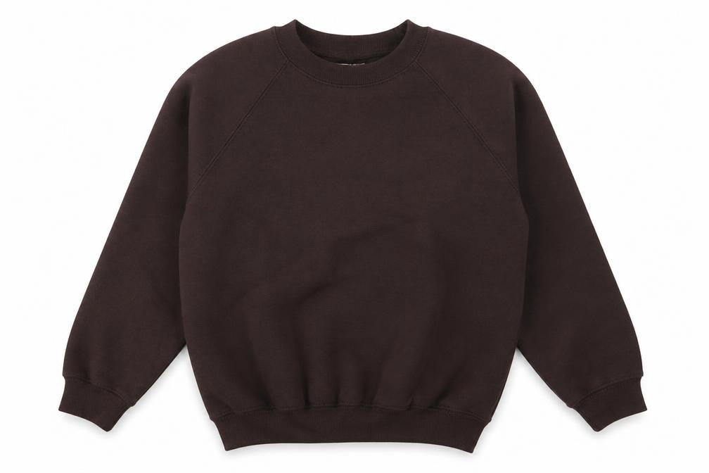 Sportex Boys Brown Cotton Pullover Sweatshirt Size 9-10 Years Pullover