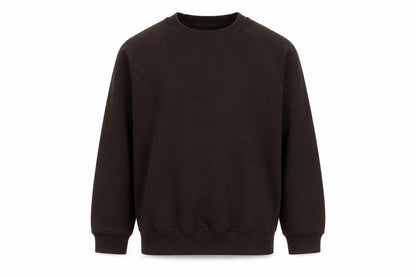 Sportex Boys Brown Cotton Pullover Sweatshirt Size 7-8 Years Pullover