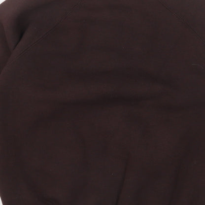 Sportex Boys Brown Cotton Pullover Sweatshirt Size 7-8 Years Pullover