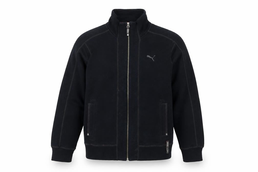 Slazenger Mens Blue Cotton Full Zip Sweatshirt Size M
