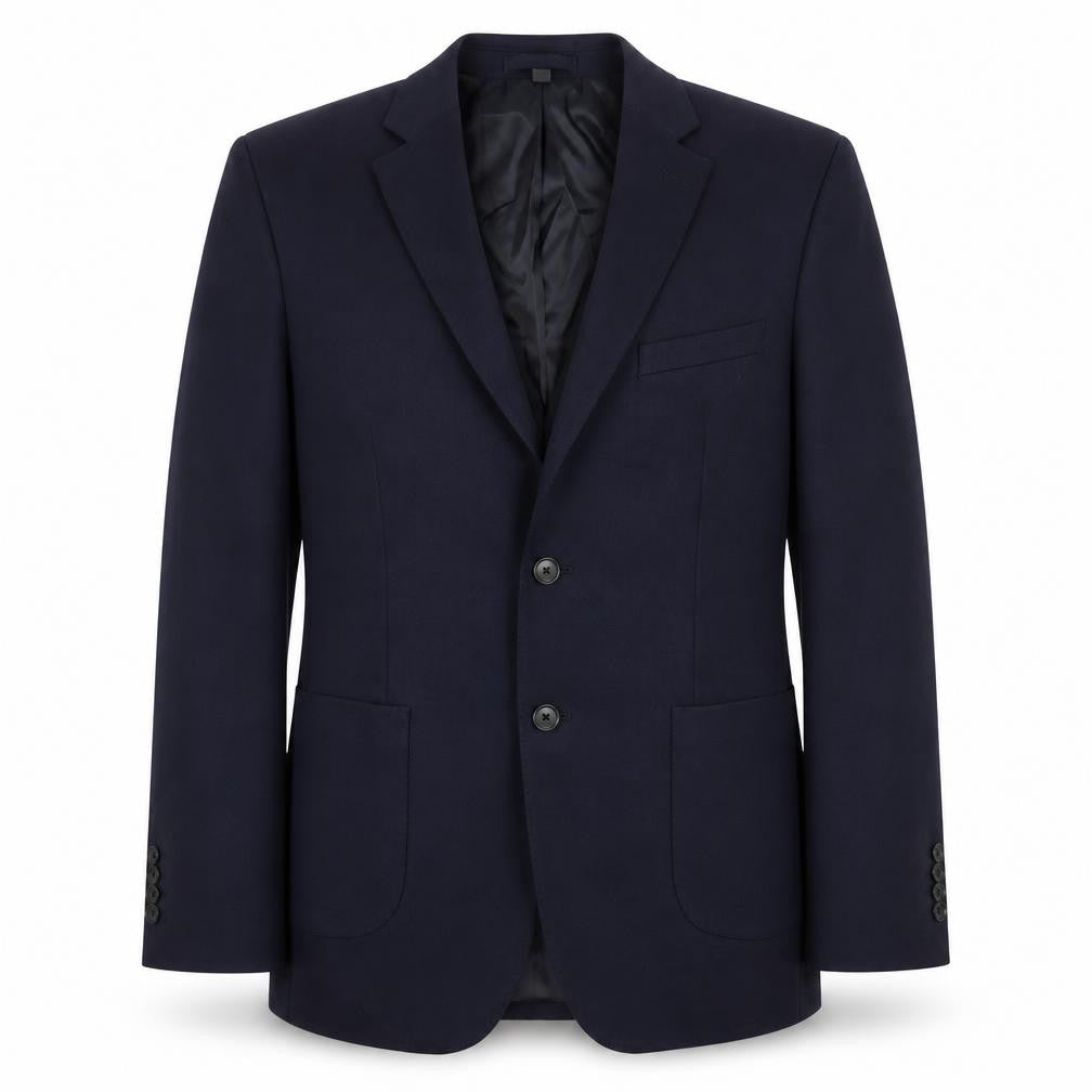 Marks & Spencer Mens Blue Polyester Jacket Suit Jacket Size 42 Regular