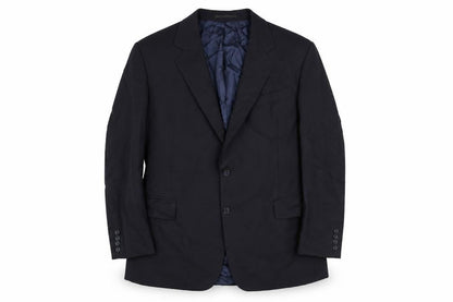 Odermark Mens Blue Polyester Jacket Suit Jacket Size 44 Regular