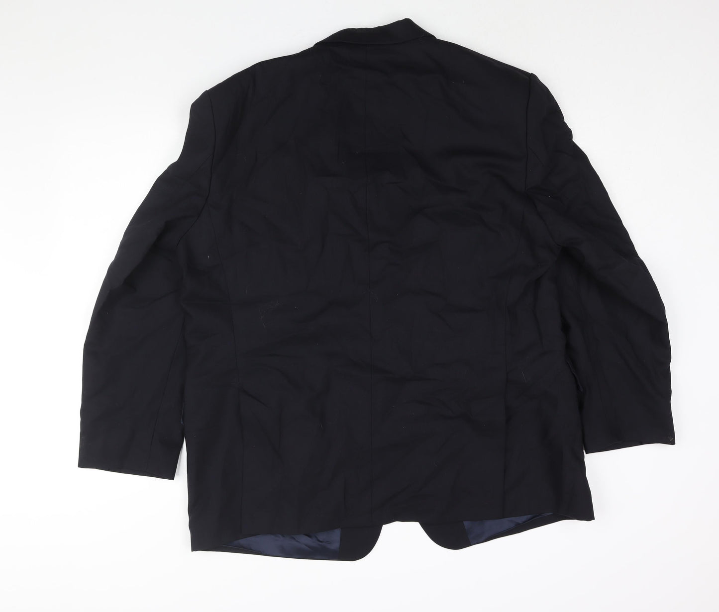 Odermark Mens Blue Polyester Jacket Suit Jacket Size 44 Regular