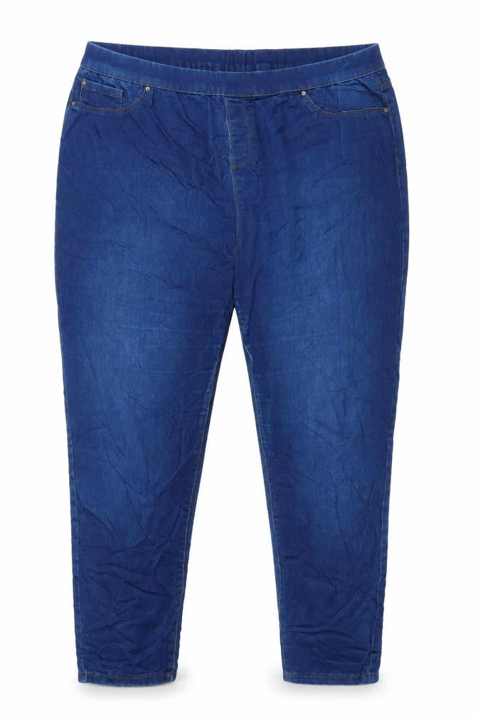 Denim365 Womens Blue Cotton Blend Jegging Jeans Size 22 L28 in Regular