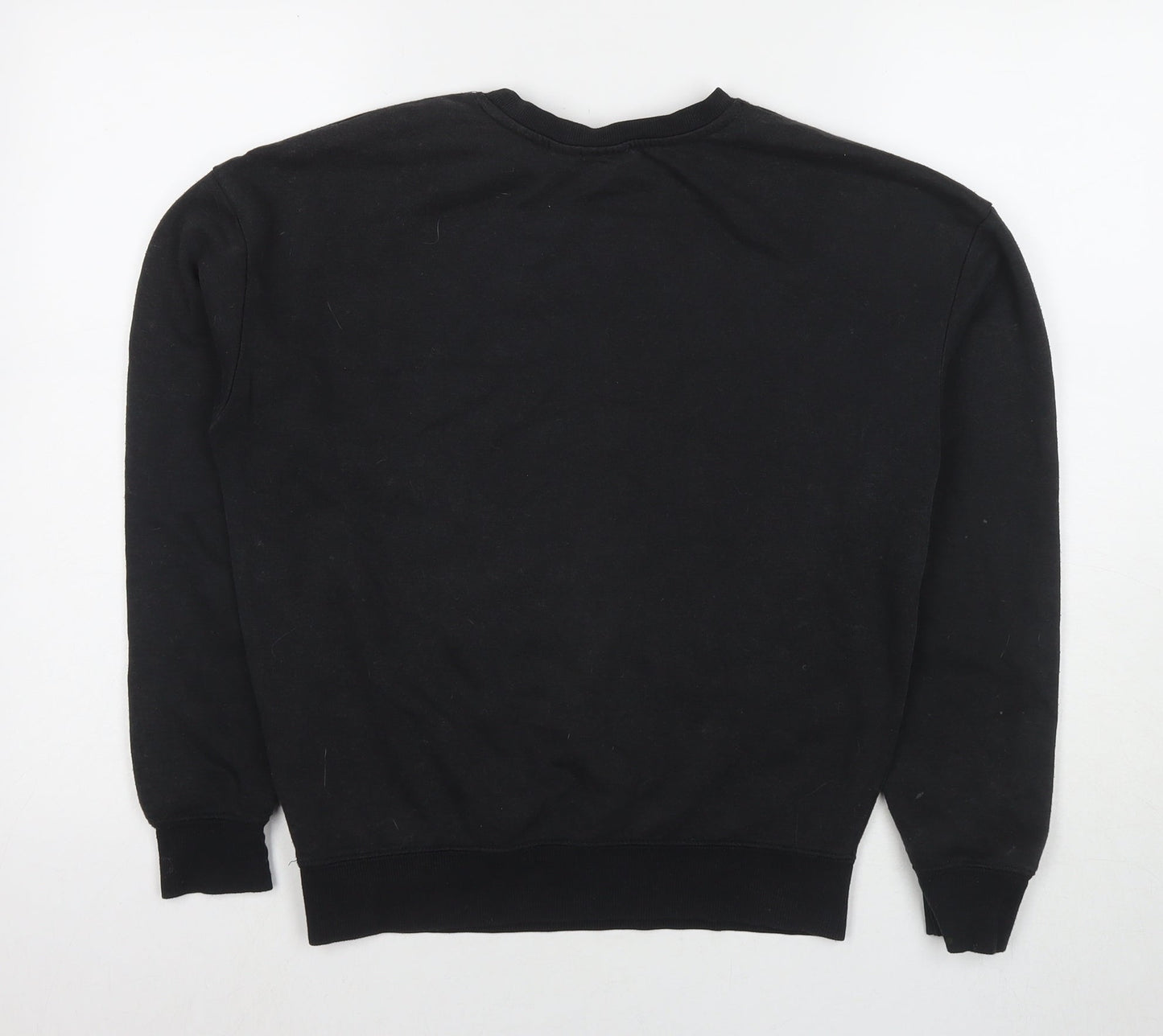 Friends Womens Black Cotton Pullover Sweatshirt Size 2XS Pullover - Friends