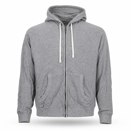 Burton Mens Grey Cotton Full Zip Hoodie Size M