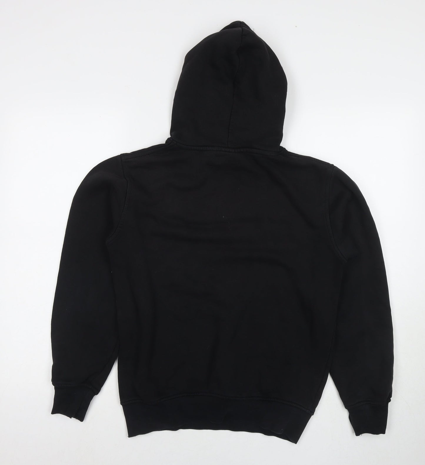 NICCE London Mens Black Cotton Pullover Hoodie Size XS - Logo