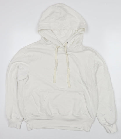 Gap Womens White Cotton Pullover Hoodie Size XS Pullover