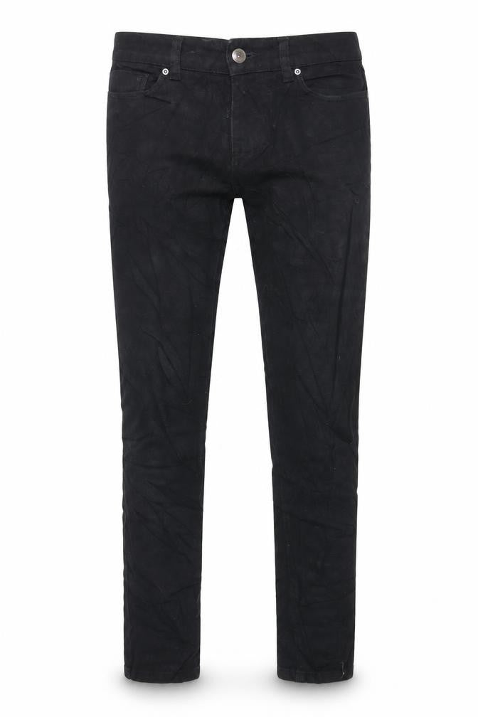 Denim & Co. Mens Black Cotton Skinny Jeans Size 30 in L32 in Regular Zip