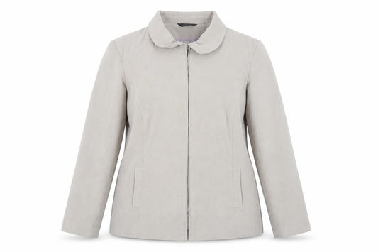 Bonmarché Womens Beige Jacket Size 24 Zip