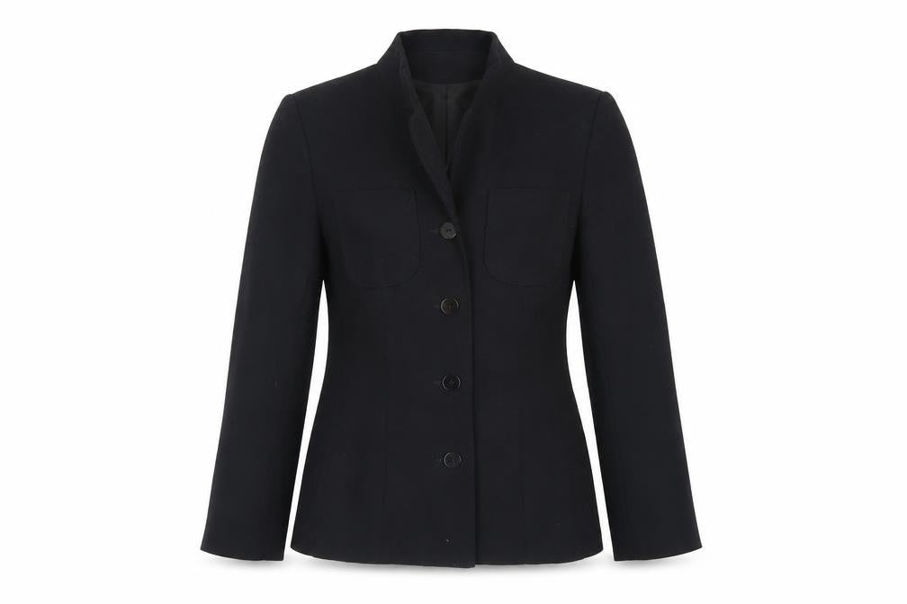 Principles Womens Black Jacket Blazer Size 8 Button