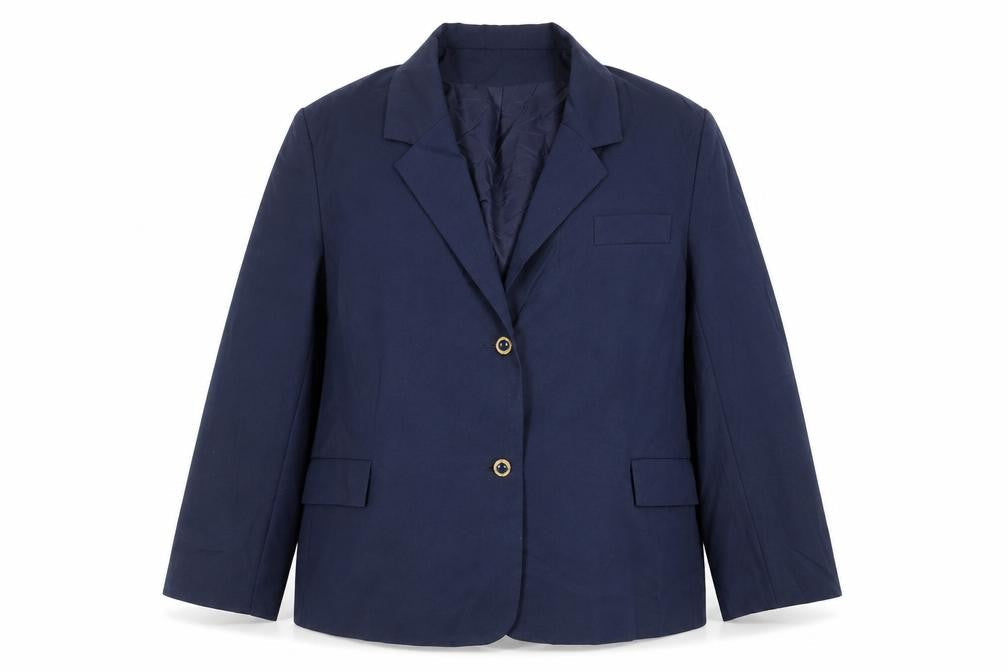 Heather Valley Womens Blue Jacket Blazer Size 22 Button - Vintage