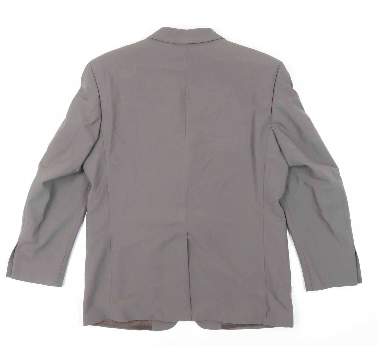 Skopes Mens Green Wool Jacket Suit Jacket Size 40 Regular