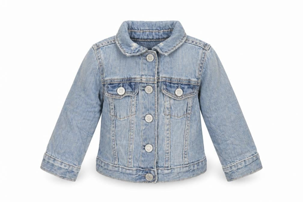 Gap Girls Blue Basic Jacket Jacket Size 2 Years Snap