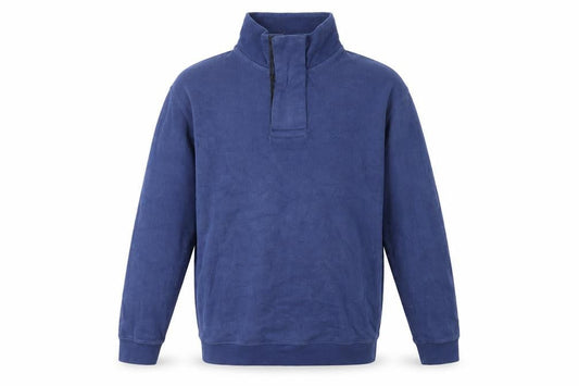 Crew Clothing Blue Cotton Pullover Sweatshirt Size S