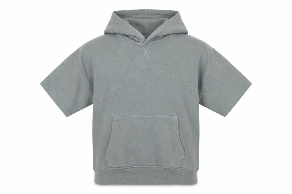 Next Boys Green Cotton Pullover Hoodie Size 9 Years Pullover
