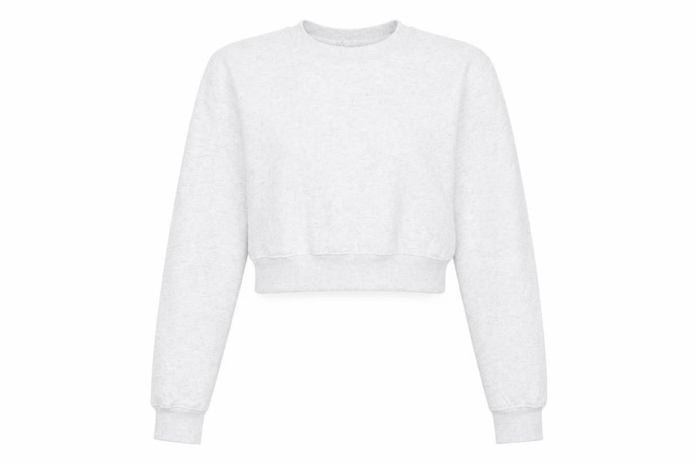 Zara Womens Grey Cotton Pullover Sweatshirt Size S Pullover
