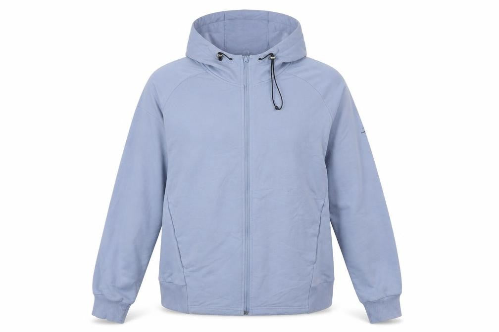 Venice Beach Womens Blue Cotton Full Zip Hoodie Size XL Zip