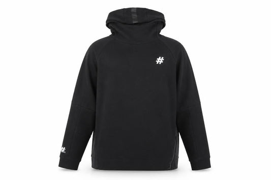 Free the Future Mens Black Cotton Pullover Hoodie Size L