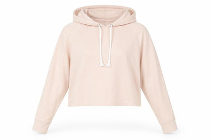 H&M Womens Pink Cotton Pullover Hoodie Size M Pullover