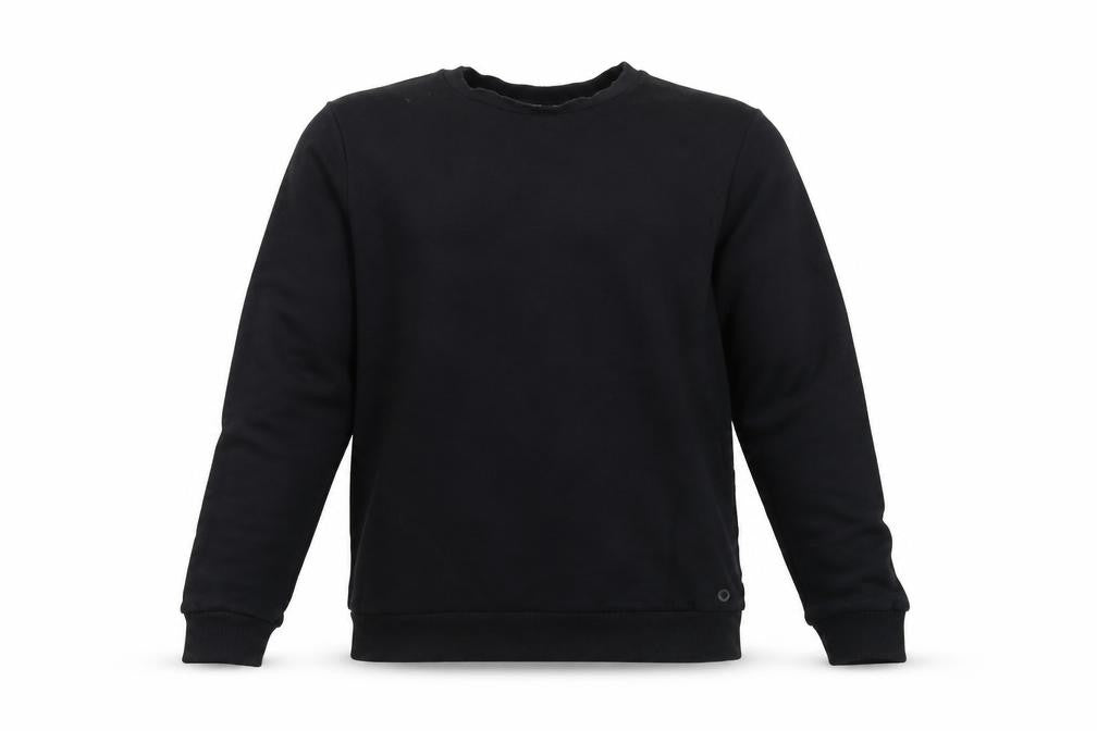 Goodmove Boys Black Polyester Pullover Sweatshirt Size 14-15 Years Pullover