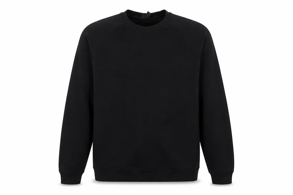 H&M Mens Black Cotton Pullover Sweatshirt Size M