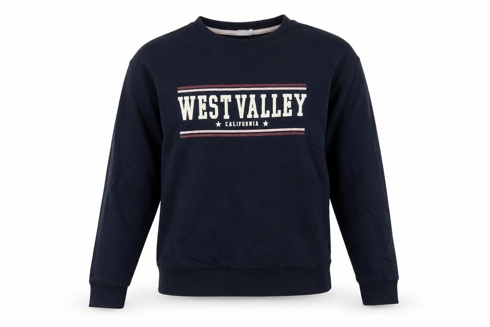 H&M Womens Blue Cotton Pullover Sweatshirt Size XS Pullover - California
