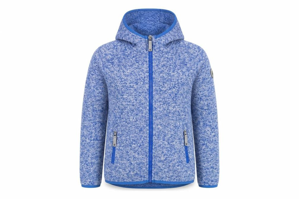 Killtec Boys Blue Polyester Full Zip Hoodie Size 7-8 Years Zip