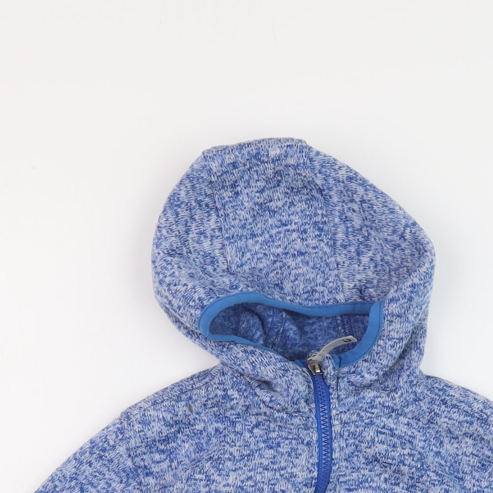 Killtec Boys Blue Polyester Full Zip Hoodie Size 7-8 Years Zip