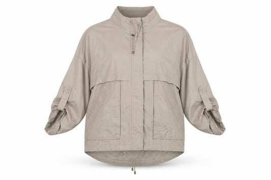 Debenhams Womens Beige Jacket Size 18 Zip