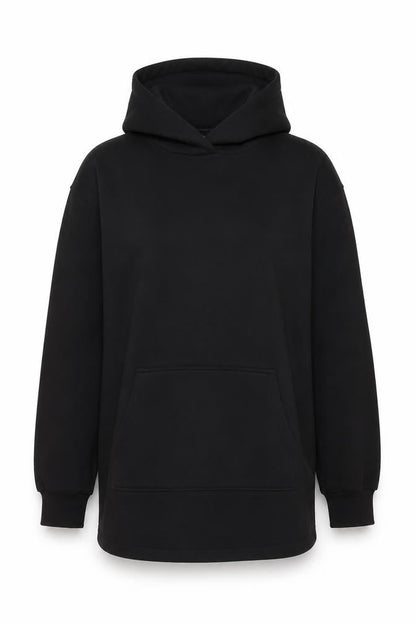 H&M Womens Black Cotton Pullover Hoodie Size S Pullover