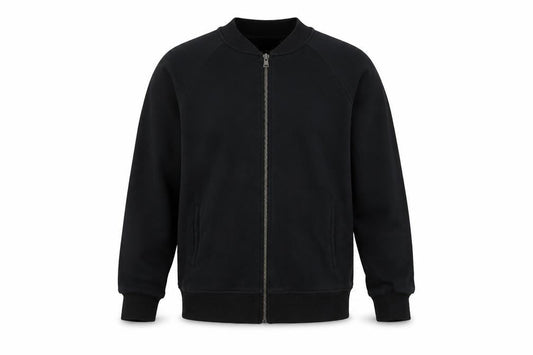 Blood Brother Mens Black Cotton Full Zip Sweatshirt Size XL