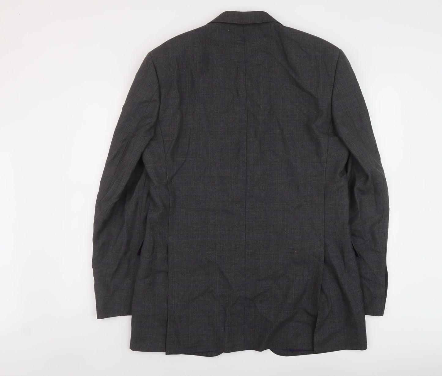 Marks and Spencer Mens Grey Wool Jacket Suit Jacket Size 40 Regular