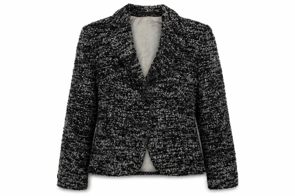 Per Una Womens Grey Jacket Size 10 Button
