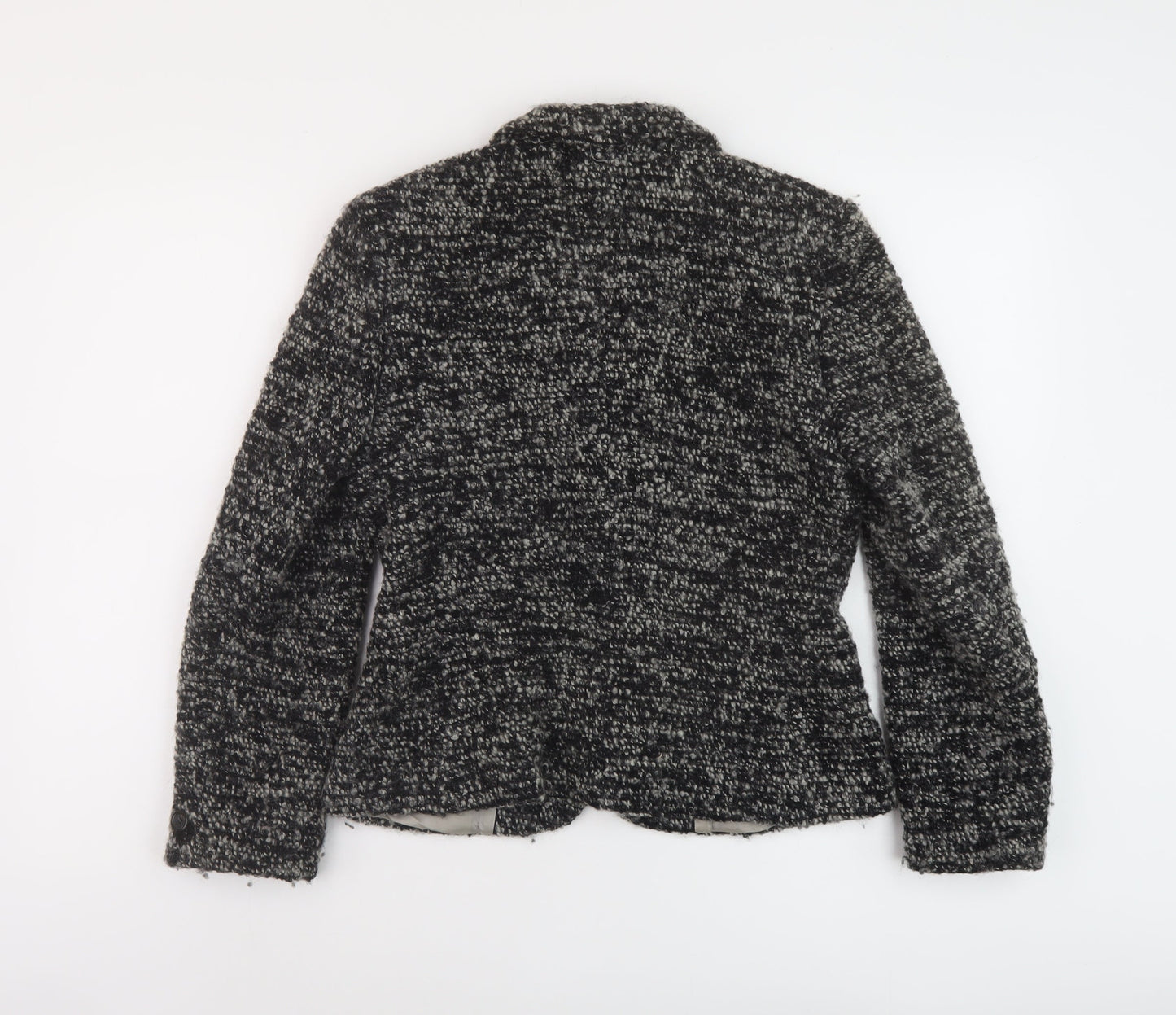 Per Una Womens Grey Jacket Size 10 Button