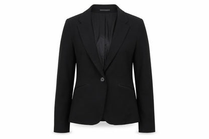 H&M Womens Black Jacket Size 8 Button