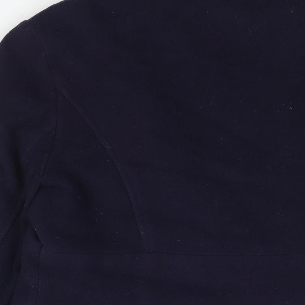 Sailor Womens Blue Overcoat Coat Size 16 Button