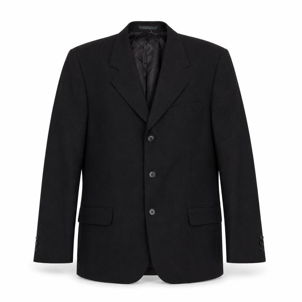 McNeil & Grant Mens Black Wool Jacket Suit Jacket Size 42 Regular