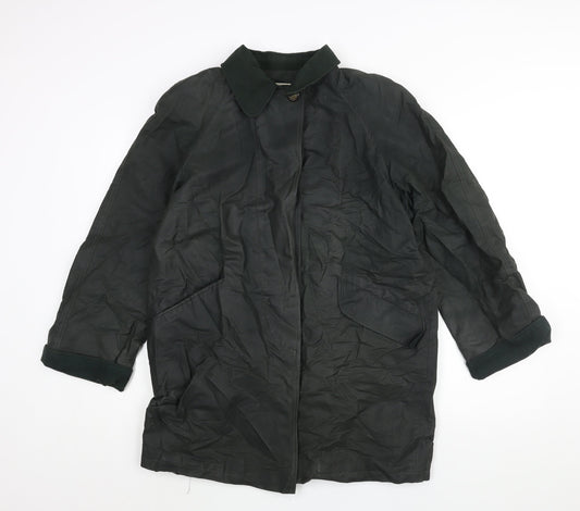 Grace Campbell Womens Green Jacket Size 10 Button - Wax