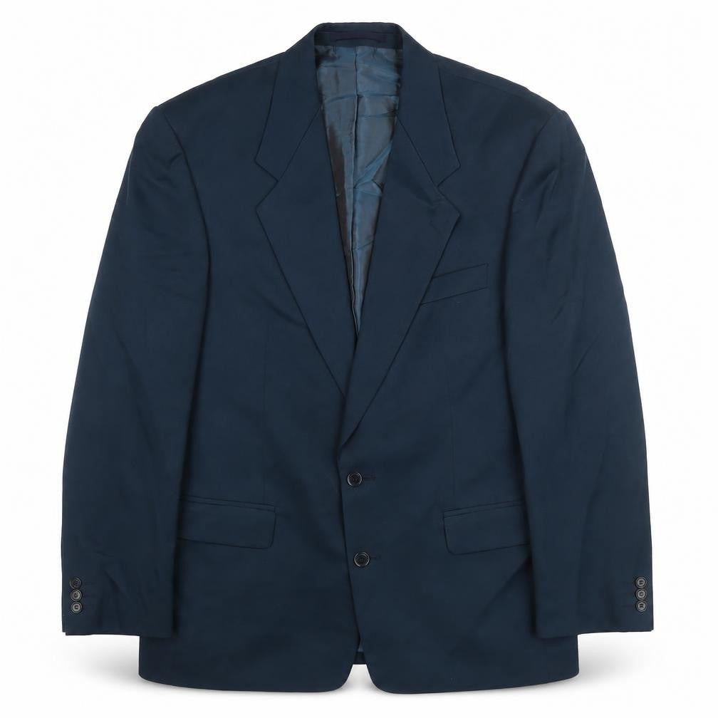 REMUS Mens Blue Polyester Jacket Suit Jacket Size 40 Regular