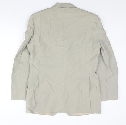 Next Mens Beige Lyocell Jacket Suit Jacket Size 38 Regular