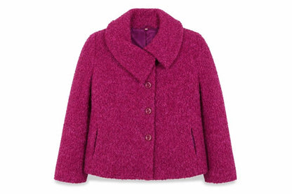 EWM Womens Purple Jacket Size 14 Button