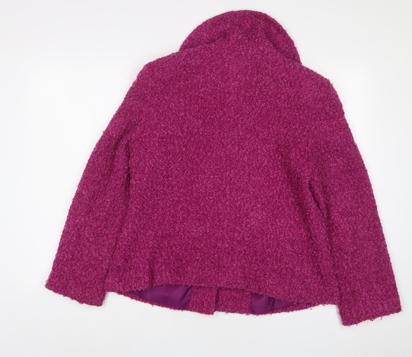 EWM Womens Purple Jacket Size 14 Button