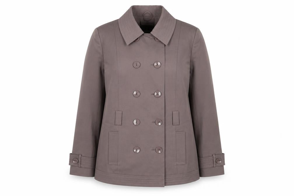 Dorothy Perkins Womens Brown Jacket Size 18 Button
