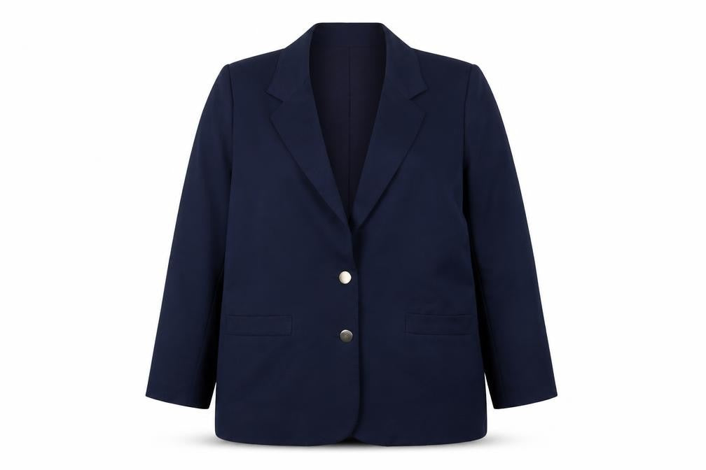 Citilities Womens Blue Jacket Blazer Size 14 Button
