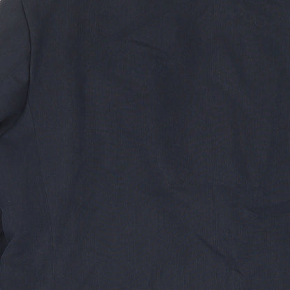 Next Mens Blue Polyester Jacket Suit Jacket Size 40 Regular