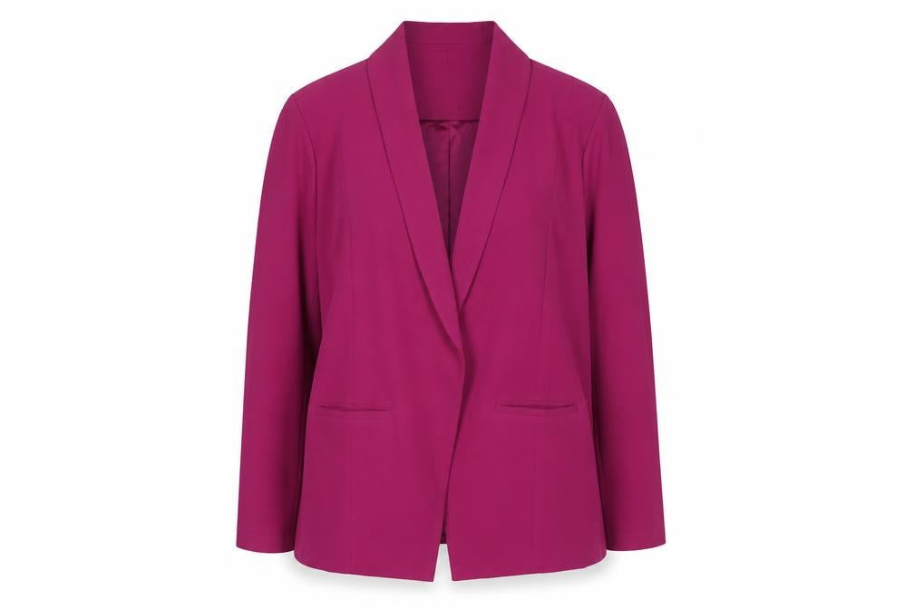 Torrid Womens Purple Jacket Blazer Size M - Open
